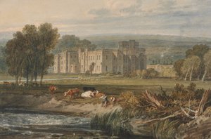 View of Hampton Court, Herefordshire, from the Southeast